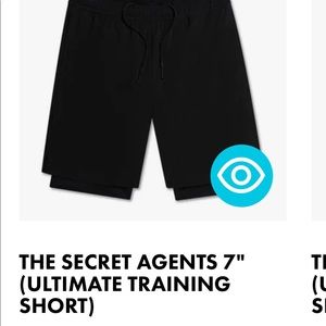 Chubbies The Secret Agent 7” Size L